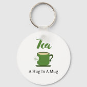 マグカップのキーチェーンにハグを入れる キーホルダー (正面)