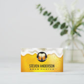 マグカップのクランキング | Beer Froth 名刺 (スタンド正面)