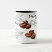 マグカップのコーヒー時間 マグカップ (中央)