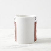 マグカップのデザインのプラグを抜く コーヒーマグカップ (中央)