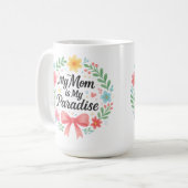 マグカップのパラダイス – 母に心から捧げる賜物 コーヒーマグカップ (正面左)