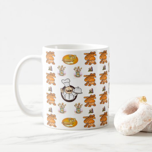 マグカップのパン コーヒーマグカップ (ドーナツ)