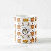 マグカップのパン コーヒーマグカップ (中央)