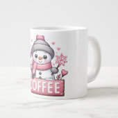 マグカップのブートペロコーヒーマグのシール冷たいリング ジャンボコーヒーマグカップ (正面右)