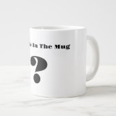 マグカップの中に何が? ジャンボコーヒーマグカップ (正面右)
