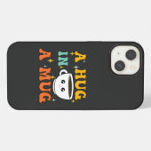 マグカップの抱擁 かわいい カワイイ iPhoneケース (裏面横)