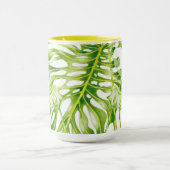 マグカップの葉の彫刻 マグカップ (中央)