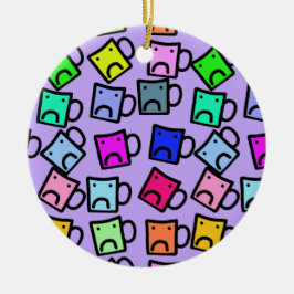 マグカップの飾りにならないよおもしろいう セラミックオーナメント