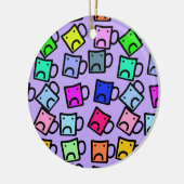 マグカップの飾りにならないよおもしろいう セラミックオーナメント (左)