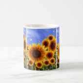 マグカップひまわり コーヒーマグカップ (中央)