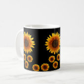 マグカップひまわり コーヒーマグカップ (正面左)