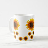 マグカップひまわり コーヒーマグカップ (正面左)
