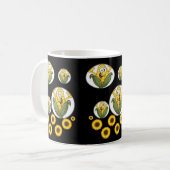 マグカップひまわり コーヒーマグカップ (正面左)