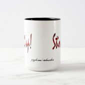 マグカップをかき混ぜる ツートーンマグカップ (中央)