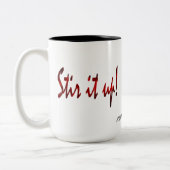 マグカップをかき混ぜる ツートーンマグカップ (左)