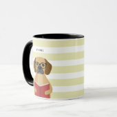 マグカップをパグル マグカップ (正面左)