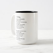 マグカップを上げる ツートーンマグカップ (正面左)