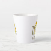 マグカップを壊す カフェラテマグ (正面)