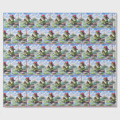 マグカップを持つビール|過去記事 ラッピングペーパー (フラット)