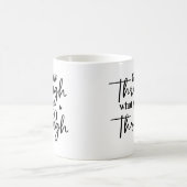 マグカップを通して成長すやる気を起こさせるる コーヒーマグカップ (中央)