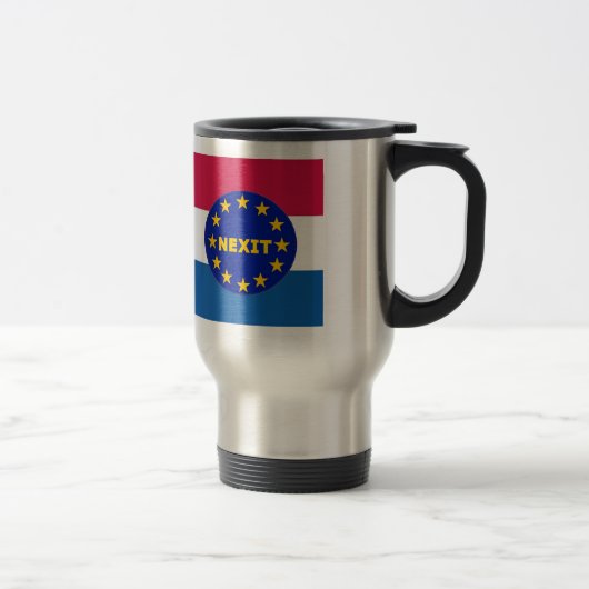 マグカップオランダ国旗EU Nexit トラベルマグ (右)