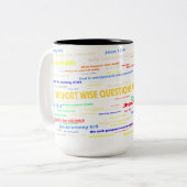 マグカップデザイン30問の存在 ツートーンマグカップ (正面左)