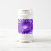 マグカップファンタジー花紫 ビールジョッキ (中央)