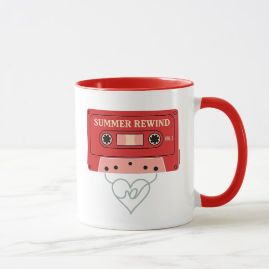 マグカップヴィンテージカセットのスルマーギフト マグカップ (右)