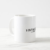 マグカップヴィンテージデザインスタイル コーヒーマグカップ (正面左)