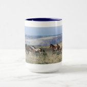 マグカップ上のバ走ーン マグカップ (中央)