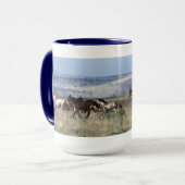 マグカップ上のバ走ーン マグカップ (正面左)