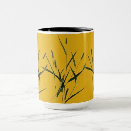 マグカップ上の夏のテクスチャの宝物 – A マグカップ (中央)