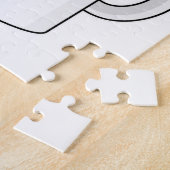 マグカップ付きキャタピラー ジグソーパズル (側面)