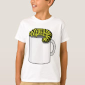 マグカップ付きキャタピラー Tシャツ (正面)