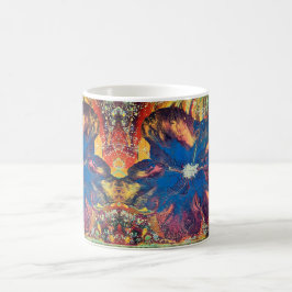 マグカップ付き/フルイド芸術 コーヒーマグカップ
