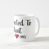 マグカップ叔母に昇進する コーヒーマグカップ (正面右)