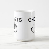 マグカップ幽霊反転 コーヒーマグカップ (中央)