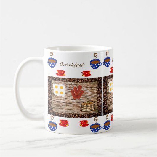 マグカップ朝食コーヒー コーヒーマグカップ (左)