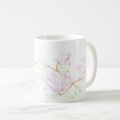 マグカップ水彩マグノリアス コーヒーマグカップ (正面右)