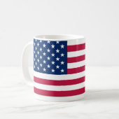 マグカップ米国国旗 コーヒーマグカップ (正面左)