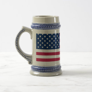 マグカップ米国国旗 ビールジョッキ