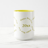 マグカップ – お正月おめでとう(金) (中央)