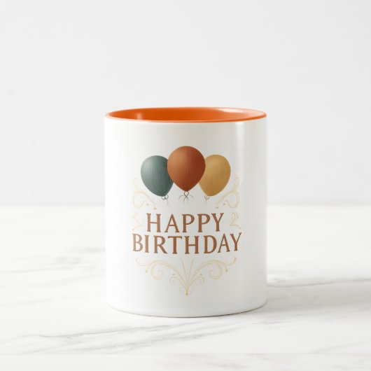 マグカップ - お誕生日おめでとう (中央)