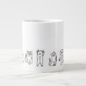マグカップ - かっこいい子猫 (正面)