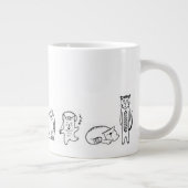 マグカップ - かっこいい子猫 (右)