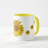 マグカップ – ひまわり (正面右)