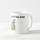 マグカップ：アイルランドの幸運 コーヒーマグカップ (正面右)