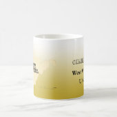 マグカップ – ウェストバージニア州マップ（シティあり） (中央)