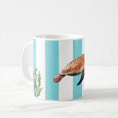 マグカップ – ウミガメ (正面左)