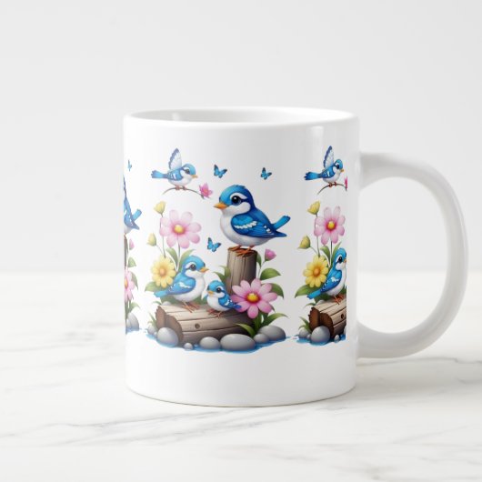 マグカップ&カップ ジャンボコーヒーマグカップ (右)